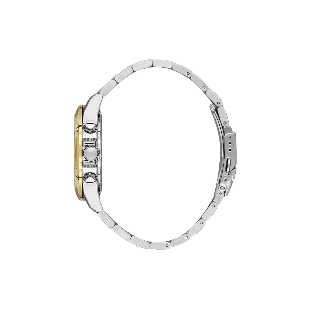 Daniel Klein Exclusive Silver and Gold Stainless Steel Watch for Men DK.1.14225-4 - Daniel Klein Saudi Arabia