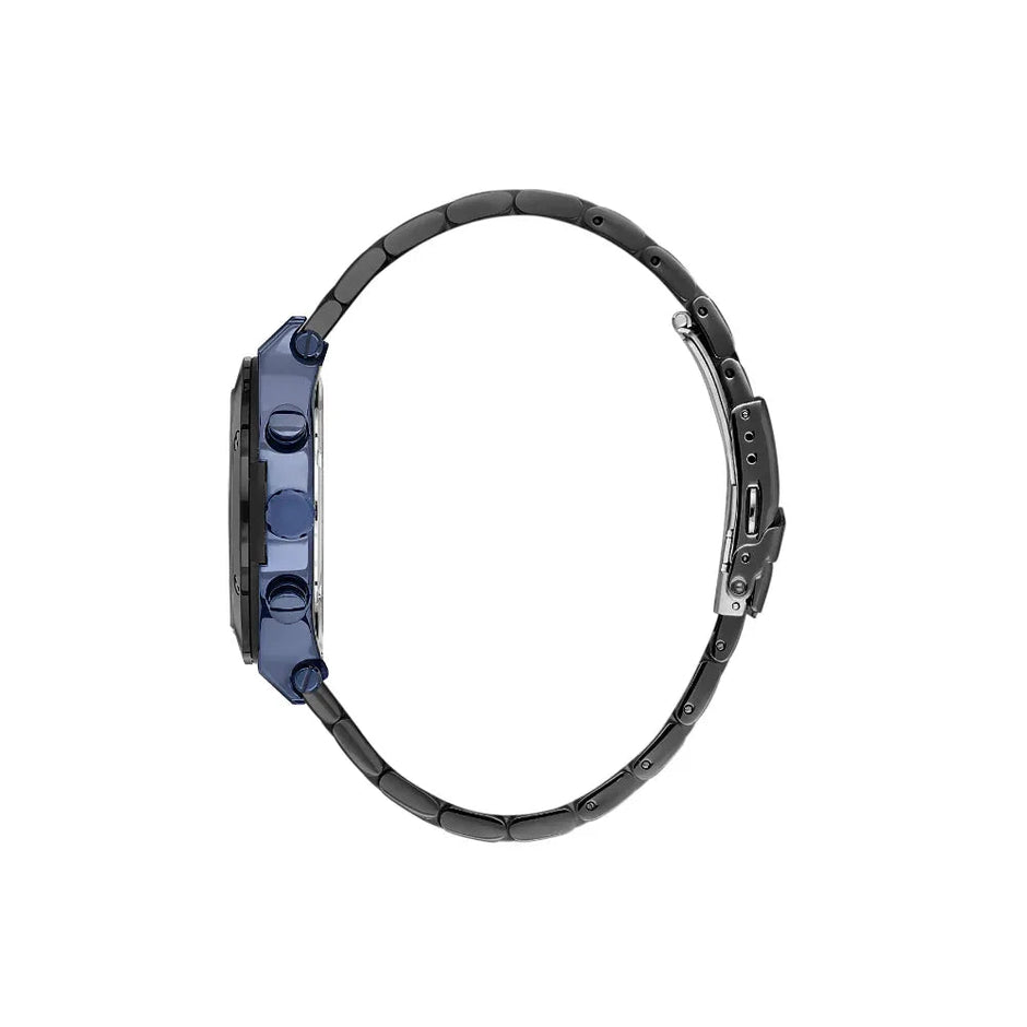 Daniel Klein Exclusive Black Stainless Steel Watch for Men DK.1.14227-5 - Daniel Klein Saudi Arabia