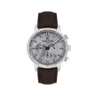 Daniel Klein Exclusive Dark Brown Leather Watch for Men DK.1.14229-1 - Daniel Klein Saudi Arabia