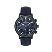 Daniel Klein Exclusive Dark Blue Leather Watch for Men DK.1.14229-4 - Daniel Klein Saudi Arabia