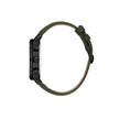 Daniel Klein Exclusive Dark Green Leather Watch for Men DK.1.14229-5 - Daniel Klein Saudi Arabia