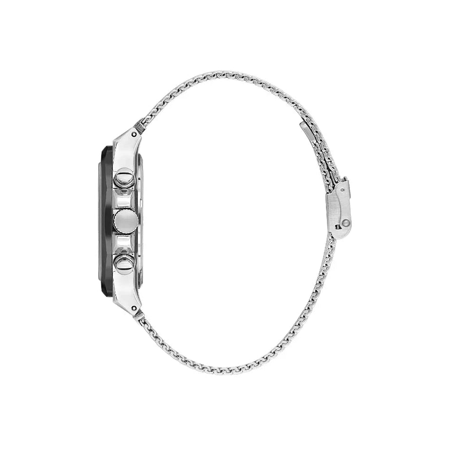 Daniel Klein Exclusive Silver Mesh Band Watch for Men DK.1.14234-2 - Daniel Klein Saudi Arabia