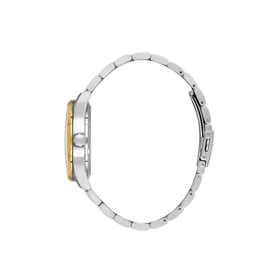Daniel Klein Skeleton Silver and Gold Stainless Steel Watch for Men DK.1.14266-3 - Daniel Klein Saudi Arabia