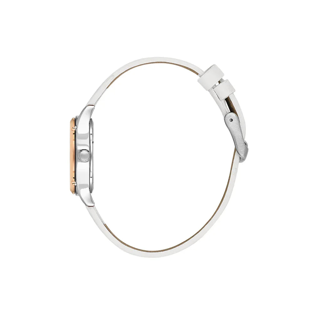 Daniel Klein Premium White Leather Watch for Women DK.1.14270-3 - Daniel Klein Saudi Arabia