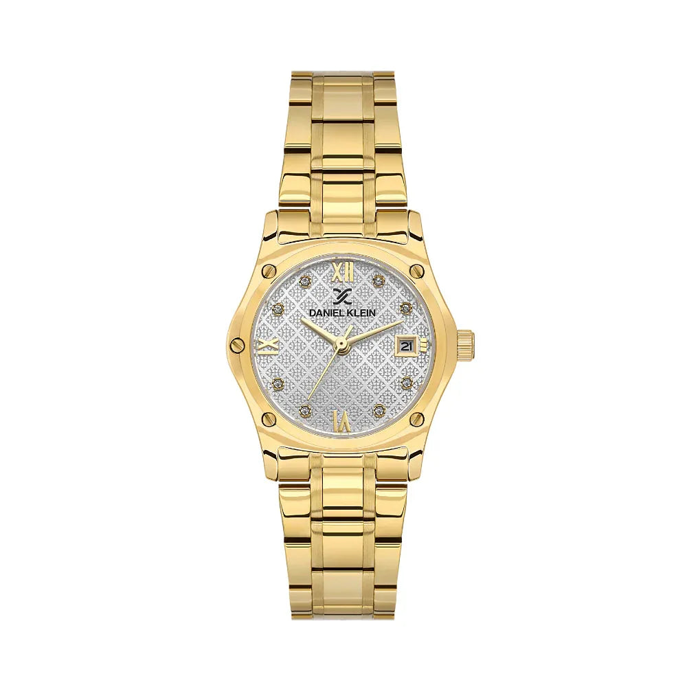 Daniel Klein Premium Gold Stainless Steel Watch for Women DK.1.14271-2 - Daniel Klein Saudi Arabia