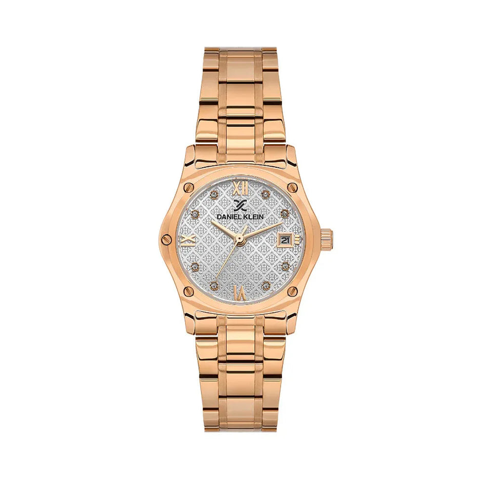 Daniel Klein Premium Rose Gold Stainless Steel Watch for Women DK.1.14271-5 - Daniel Klein Saudi Arabia