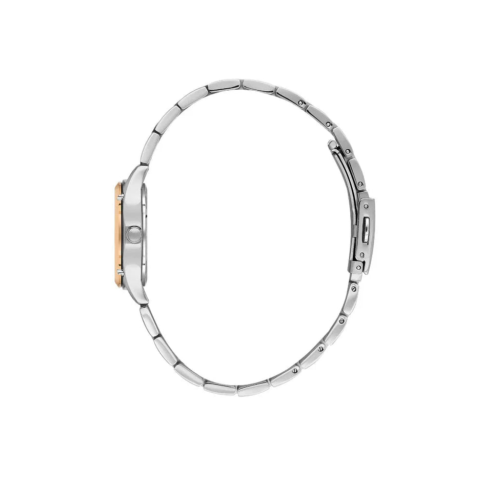 Daniel Klein Premium Silver and Rose Gold Stainless Steel Watch for Women DK.1.14271-6 - Daniel Klein Saudi Arabia