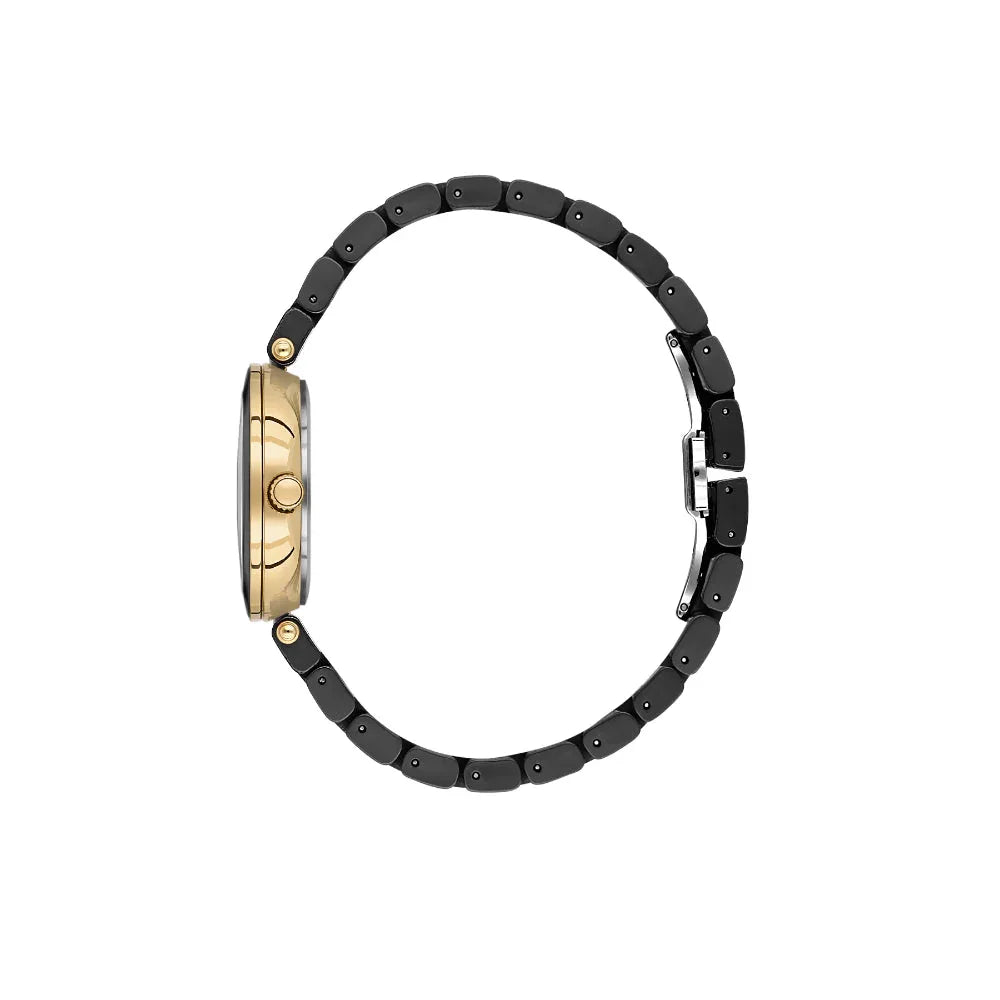 Daniel Klein Premium Black Ceramic Band Watch for Women DK.1.14282-3 - Daniel Klein Saudi Arabia