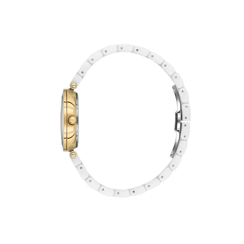 Daniel Klein Premium White Ceramic Band Watch for Women DK.1.14282-4 - Daniel Klein Saudi Arabia