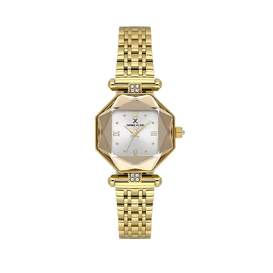 Daniel Klein Premium Gold Stainless Steel Watch for Women DK.6.14131-2 - Daniel Klein Saudi Arabia
