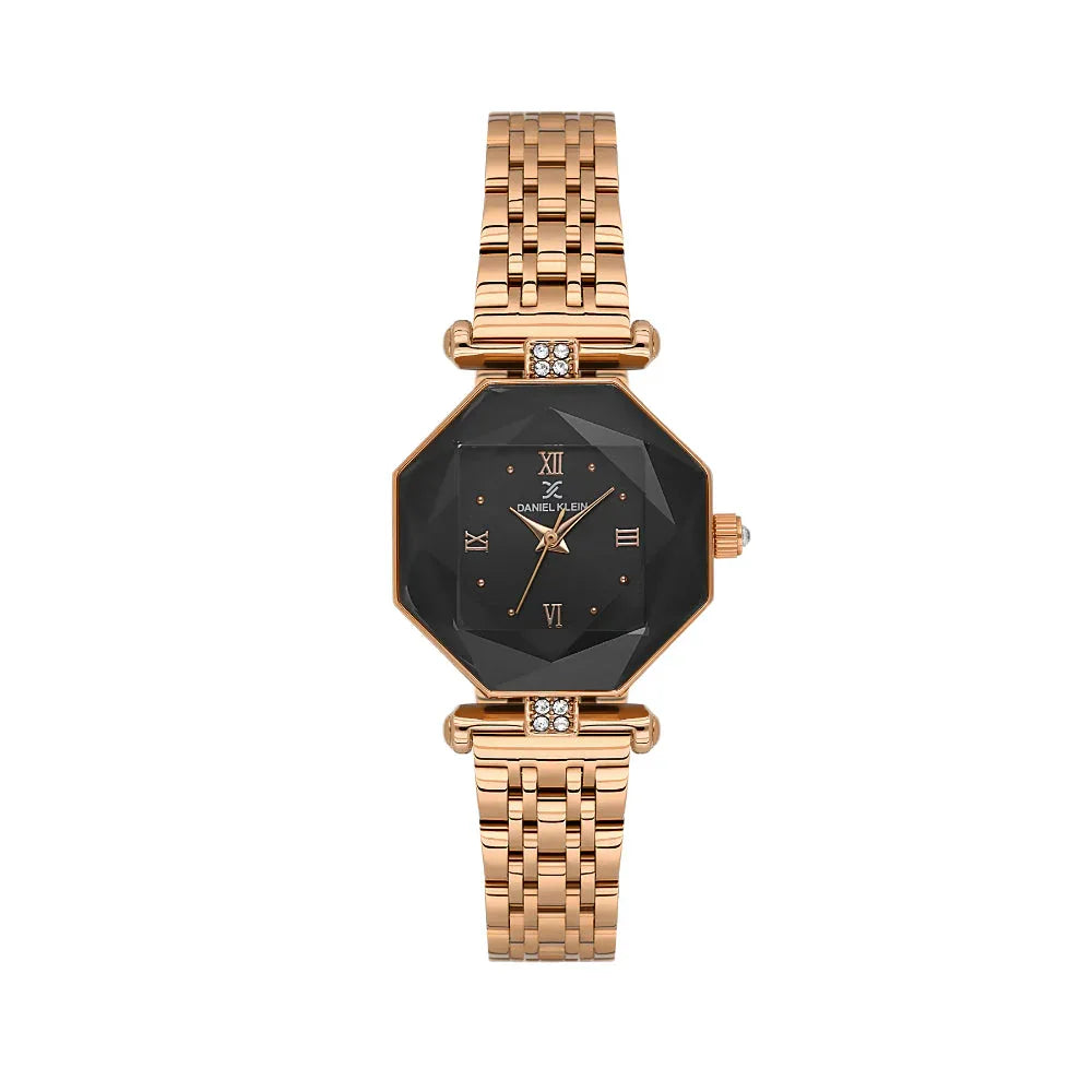 Daniel Klein Premium Rose Gold Stainless Steel Watch for Women DK.6.14131-5 - Daniel Klein Saudi Arabia