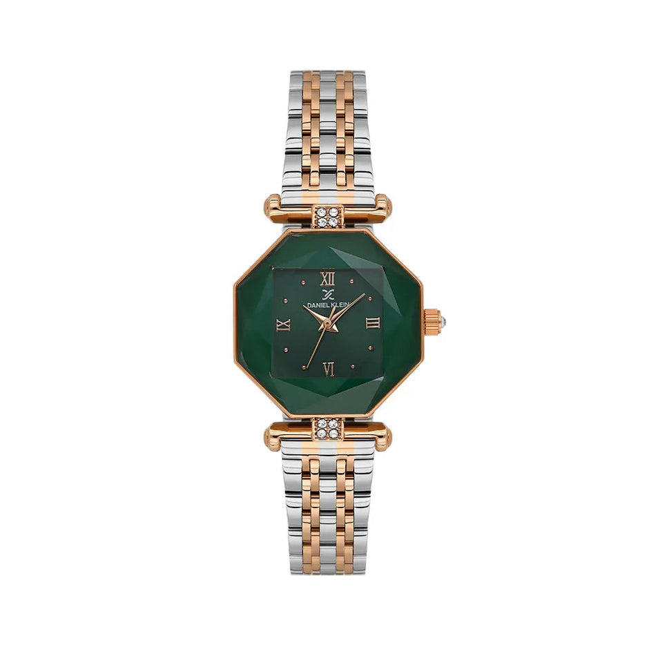 Daniel Klein Premium Silver and Rose Gold Stainless Steel Watch for Women DK.6.14131-6 - Daniel Klein Saudi Arabia