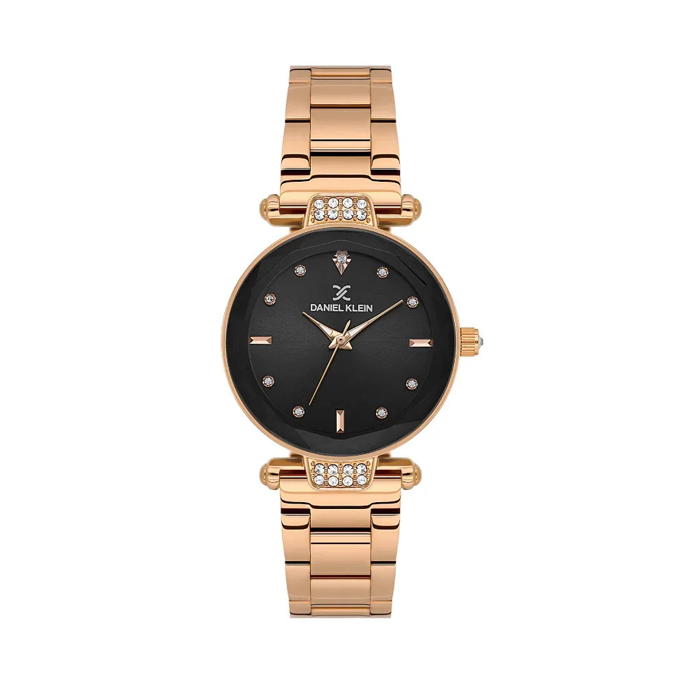 Daniel Klein Premium Rose Gold Stainless Steel Watch for Women DK.6.14132-5 - Daniel Klein Saudi Arabia