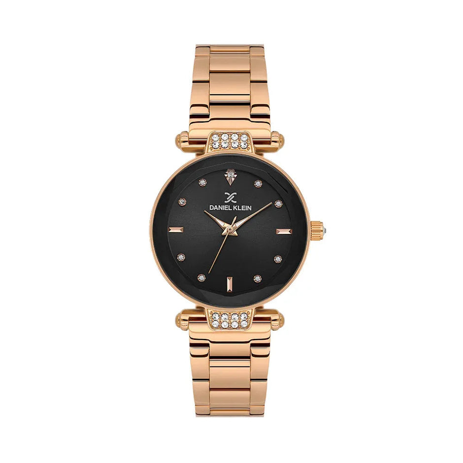 Daniel Klein Premium Rose Gold Stainless Steel Watch for Women DK.6.14132-5 - Daniel Klein Saudi Arabia