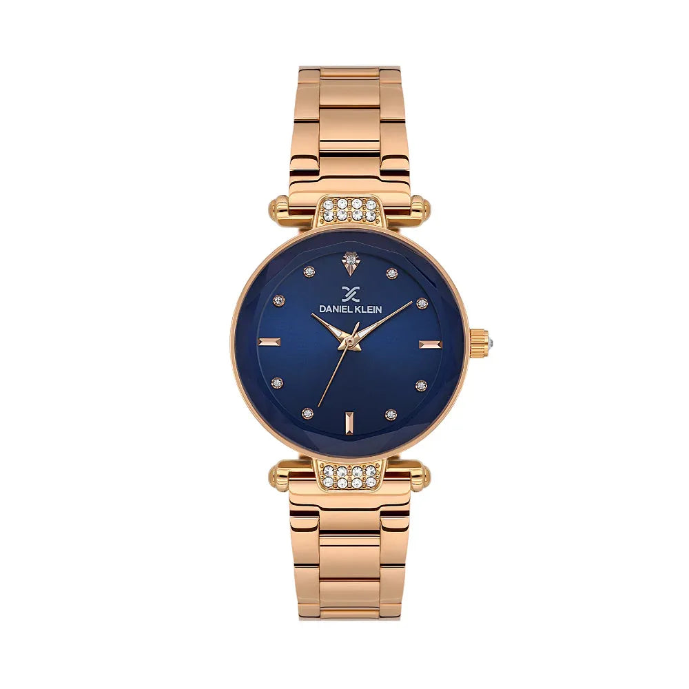 Daniel Klein Premium Rose Gold Stainless Steel Watch for Women DK.6.14132-6 - Daniel Klein Saudi Arabia