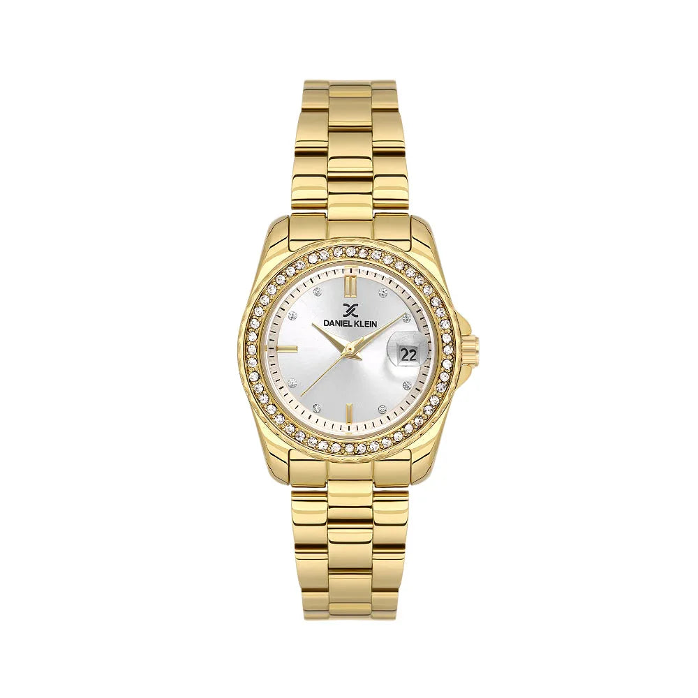 Daniel Klein Premium Gold Stainless Steel Watch for Women DK.6.14134-2 - Daniel Klein Saudi Arabia