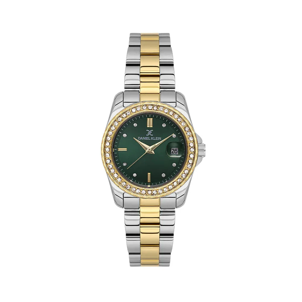 Daniel Klein Premium Silver and Gold Stainless Steel Watch for Women DK.6.14134-4 - Daniel Klein Saudi Arabia