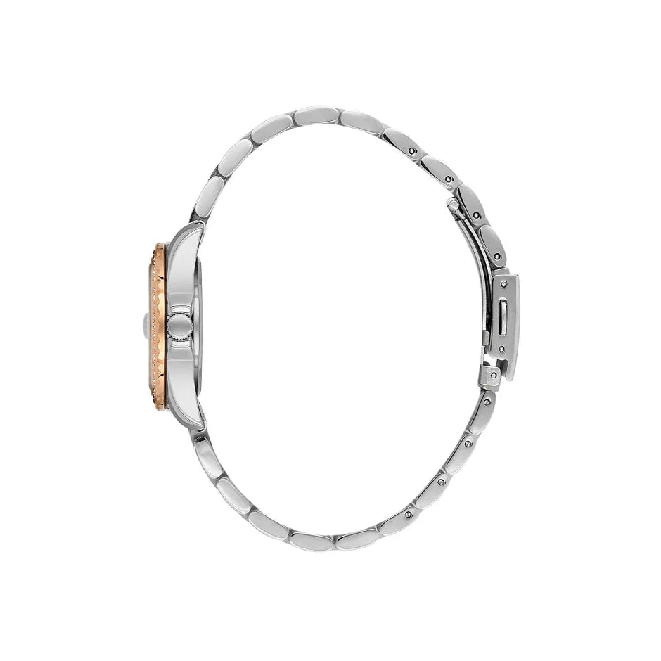 Daniel Klein Premium Silver and Rose Gold Stainless Steel Watch for Women DK.6.14134-6 - Daniel Klein Saudi Arabia