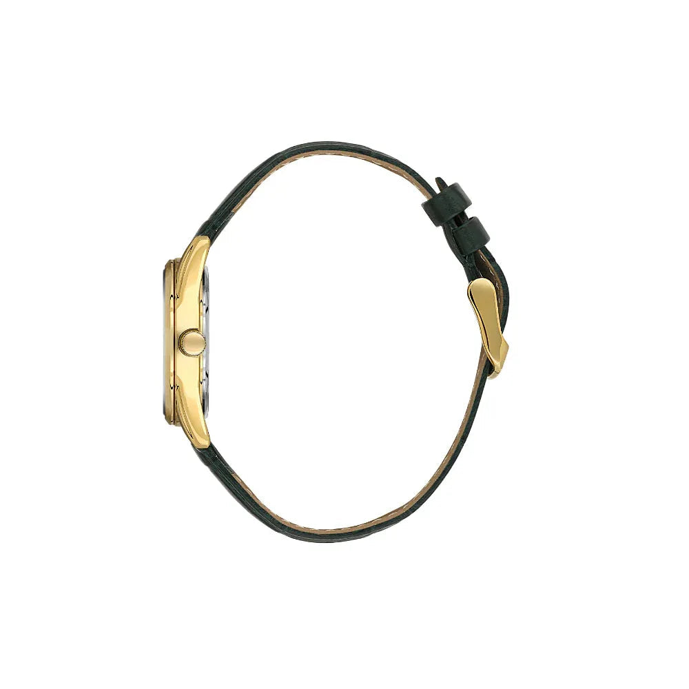 Daniel Klein Premium Dark Green Leather Watch for Women DK.6.14135-3 - Daniel Klein Saudi Arabia