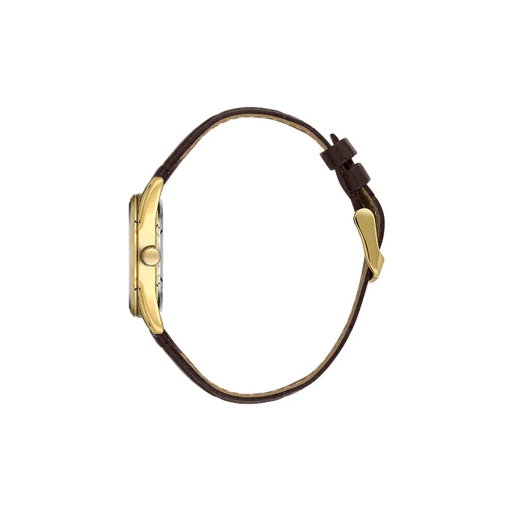 Daniel Klein Premium Dark Brown Leather Watch for Women DK.6.14135-4 - Daniel Klein Saudi Arabia