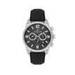Daniel Klein Exclusive Black Leather Watch for Men DK.6.14231-2 - Daniel Klein Saudi Arabia