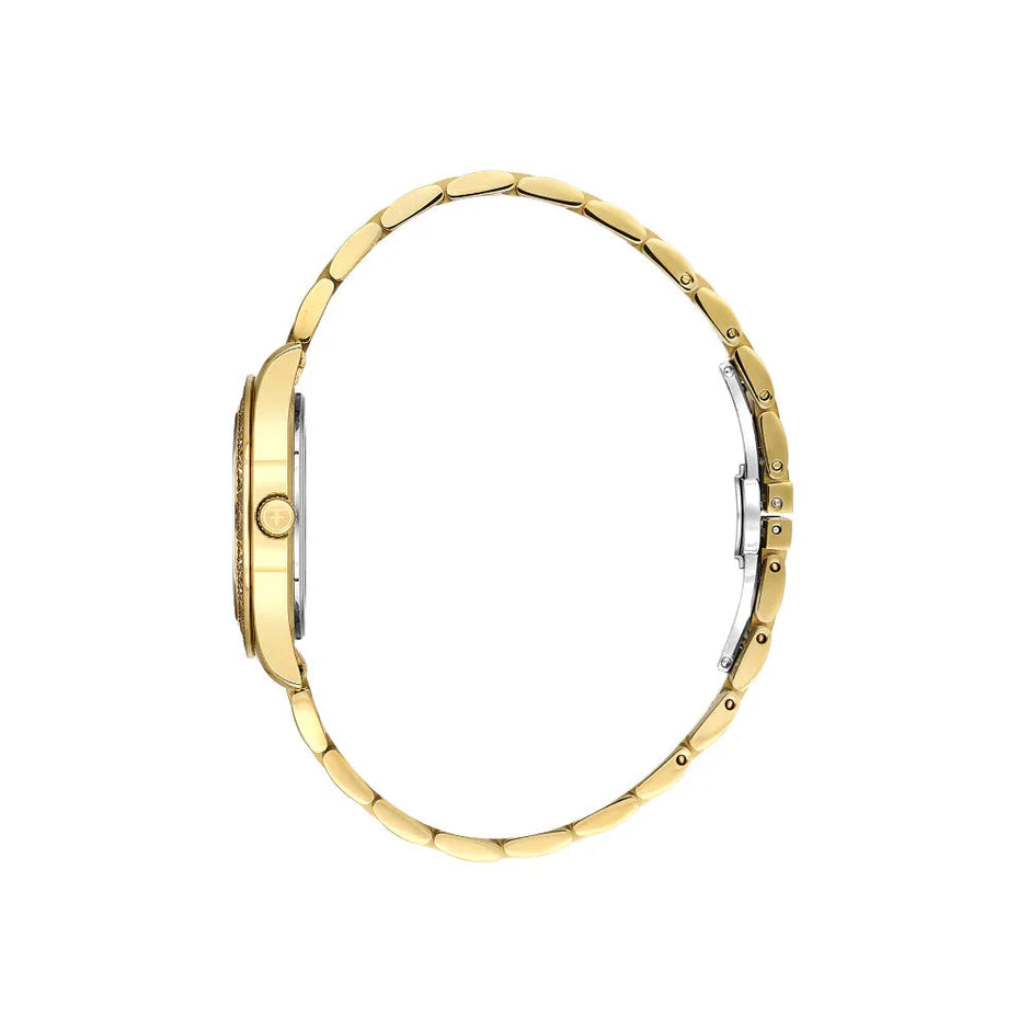 Freelook Lumiere Gold Stainless Steel Watch for Women FL.1.10519-3 - Daniel Klein Saudi Arabia