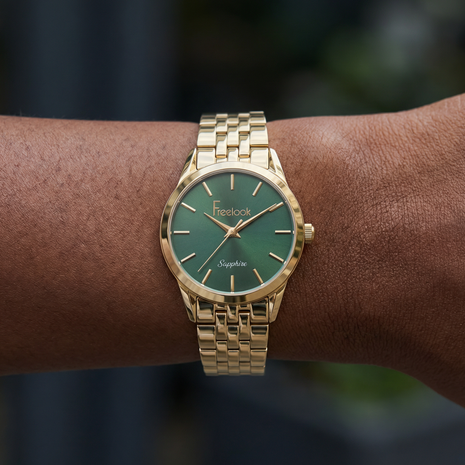ساعة فريلُوك ناتشوريل ذهبي من ستانلس ستيل للنساء FL.1.10533-5