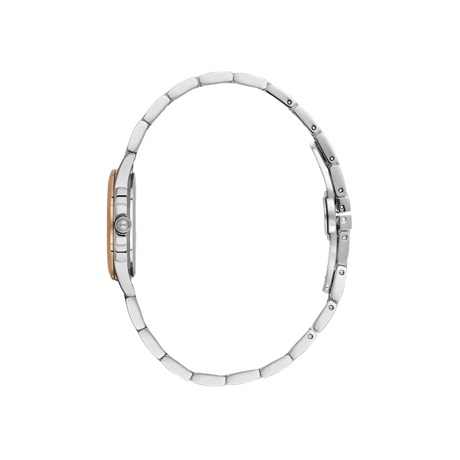 Freelook Naturelle Silver and Rose Gold Stainless Steel Watch for Women FL.1.10533-6 - Daniel Klein Saudi Arabia