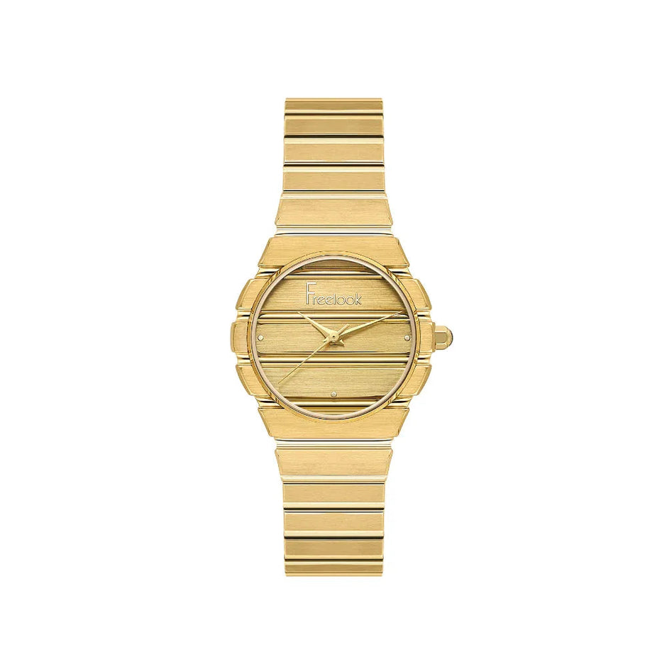 Freelook Charmant Gold Stainless Steel Watch for Women FL.1.10543-2 - Daniel Klein Saudi Arabia