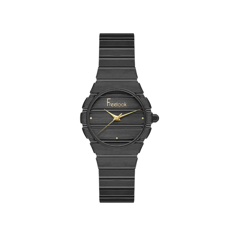 Freelook Charmant Black Stainless Steel Watch for Women FL.1.10543-6 - Daniel Klein Saudi Arabia