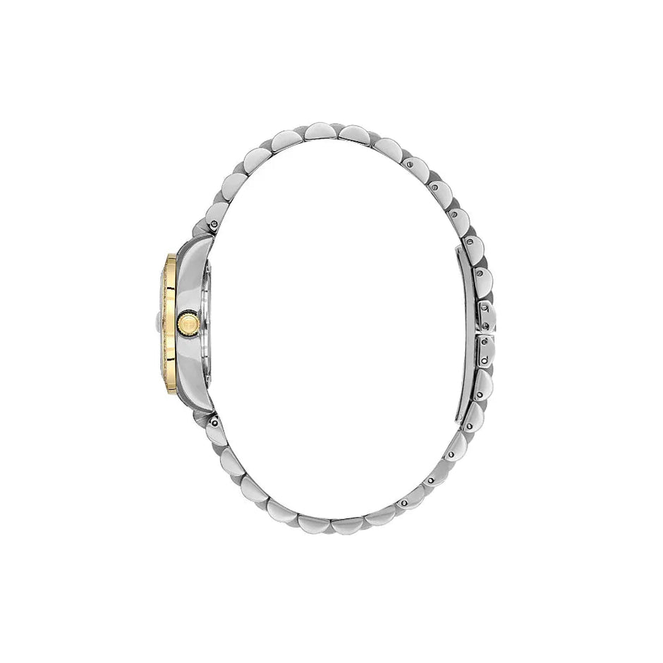 Freelook Charmant Silver and Gold Stainless Steel Watch for Women FL.4.10023-2 - Daniel Klein Saudi Arabia