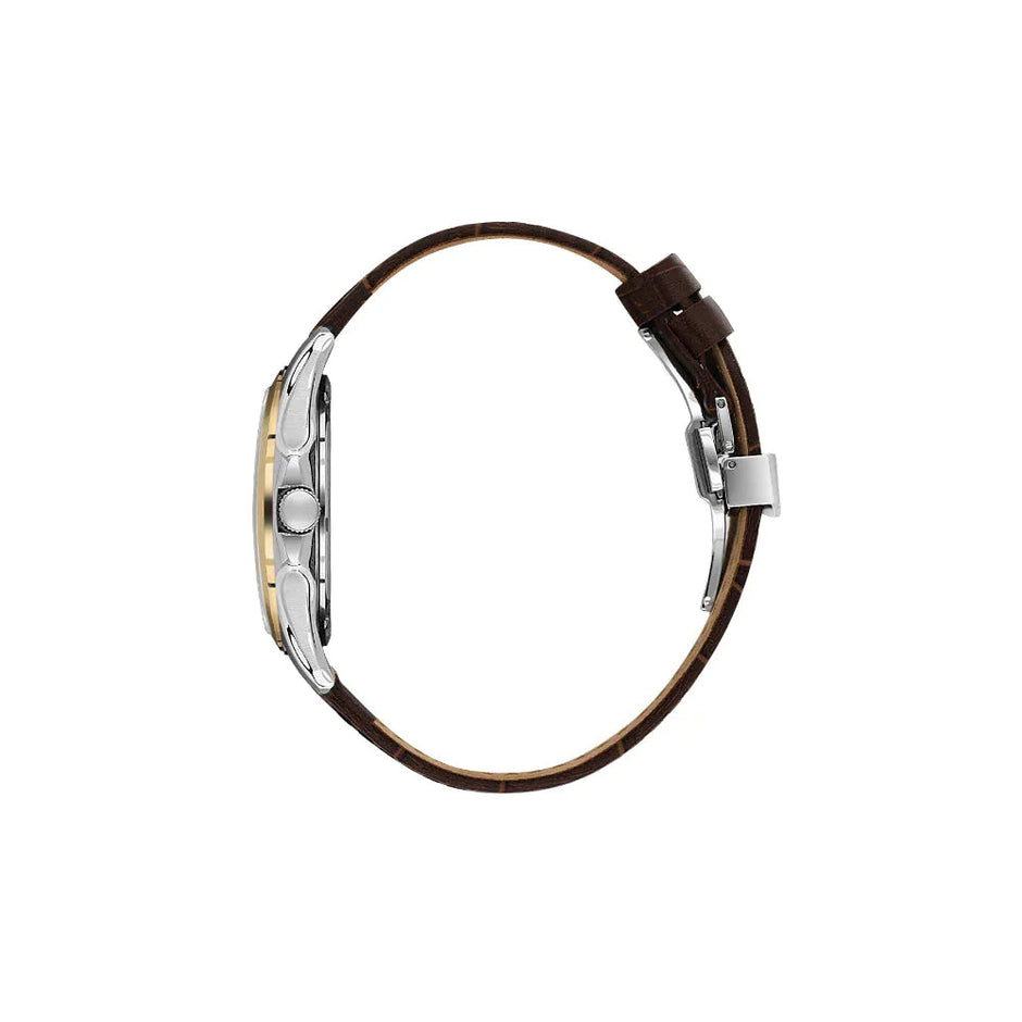 Santa Barbara Polo & Racquet Club Noble Dark Brown Stainless Steel Watch for Men SB.1.10535-5 - Daniel Klein Saudi Arabia