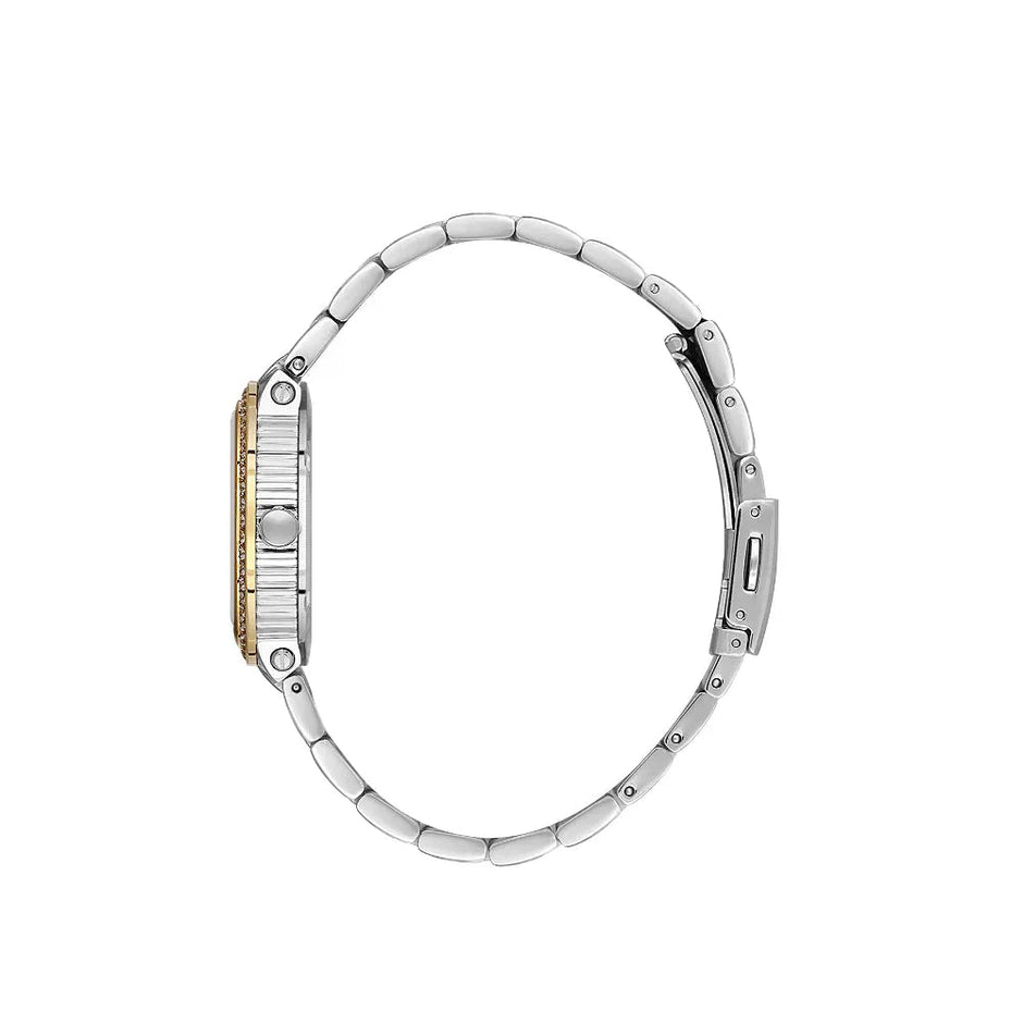 Santa Barbara Polo & Racquet Club Unique Silver and Gold Stainless Steel Watch for Women SB.1.10553-3 - Daniel Klein Saudi Arabia