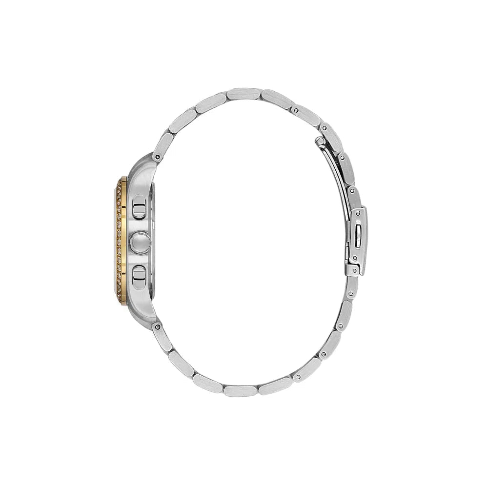 Santa Barbara Polo & Racquet Club Unique Silver and Gold Stainless Steel Watch for Women SB.1.10555-3 - Daniel Klein Saudi Arabia