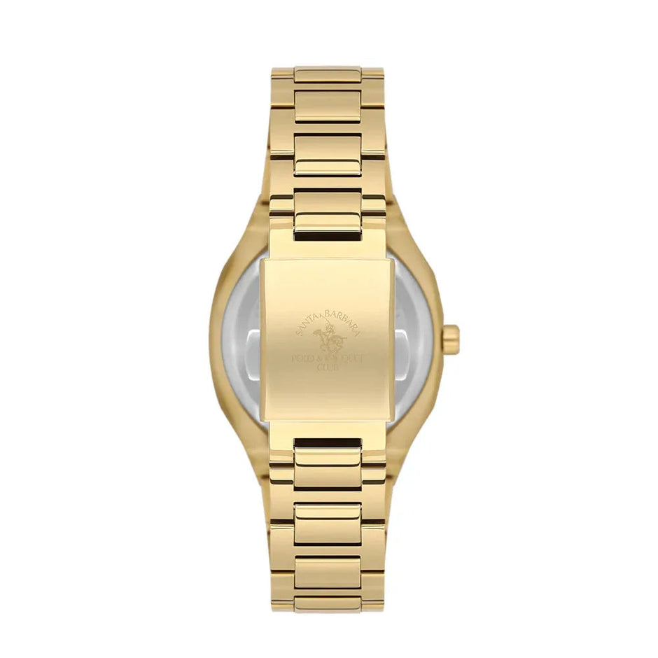 Santa Barbara Polo & Racquet Club Silver Stainless Steel Watch for Women SB.1.10625-3 - Daniel Klein Saudi Arabia