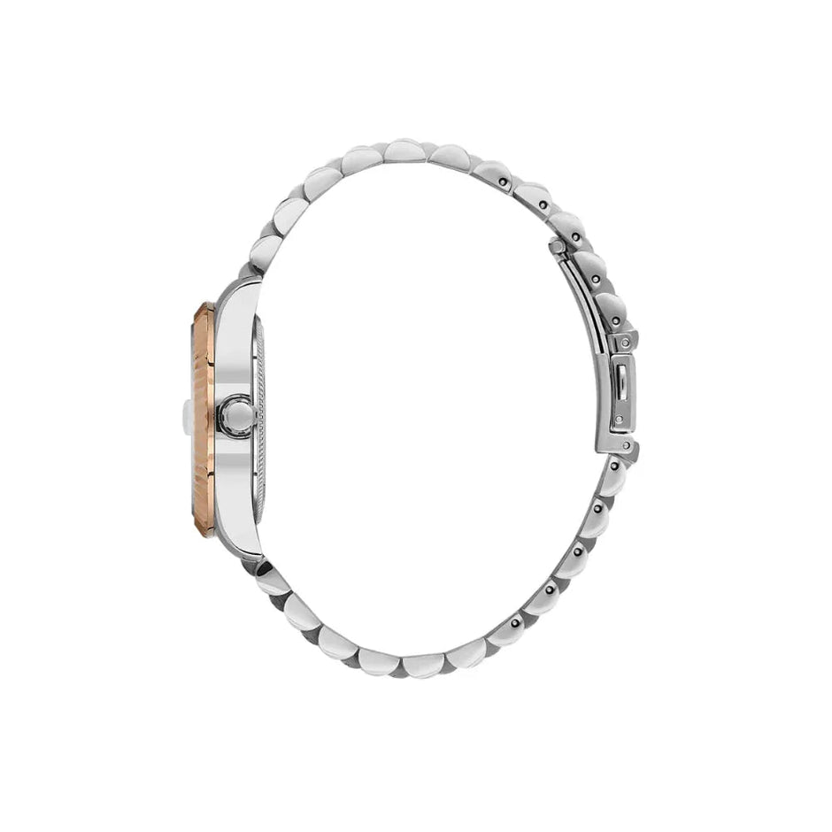 Santa Barbara Polo & Racquet Club Silver and Rose Gold Stainless Steel Watch for Women SB.1.10643-4 - Daniel Klein Saudi Arabia