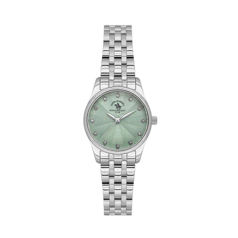 Santa Barbara Polo & Racquet Club Unique Silver Stainless Steel Watch for Women SB.1.10649-2 - Daniel Klein Saudi Arabia