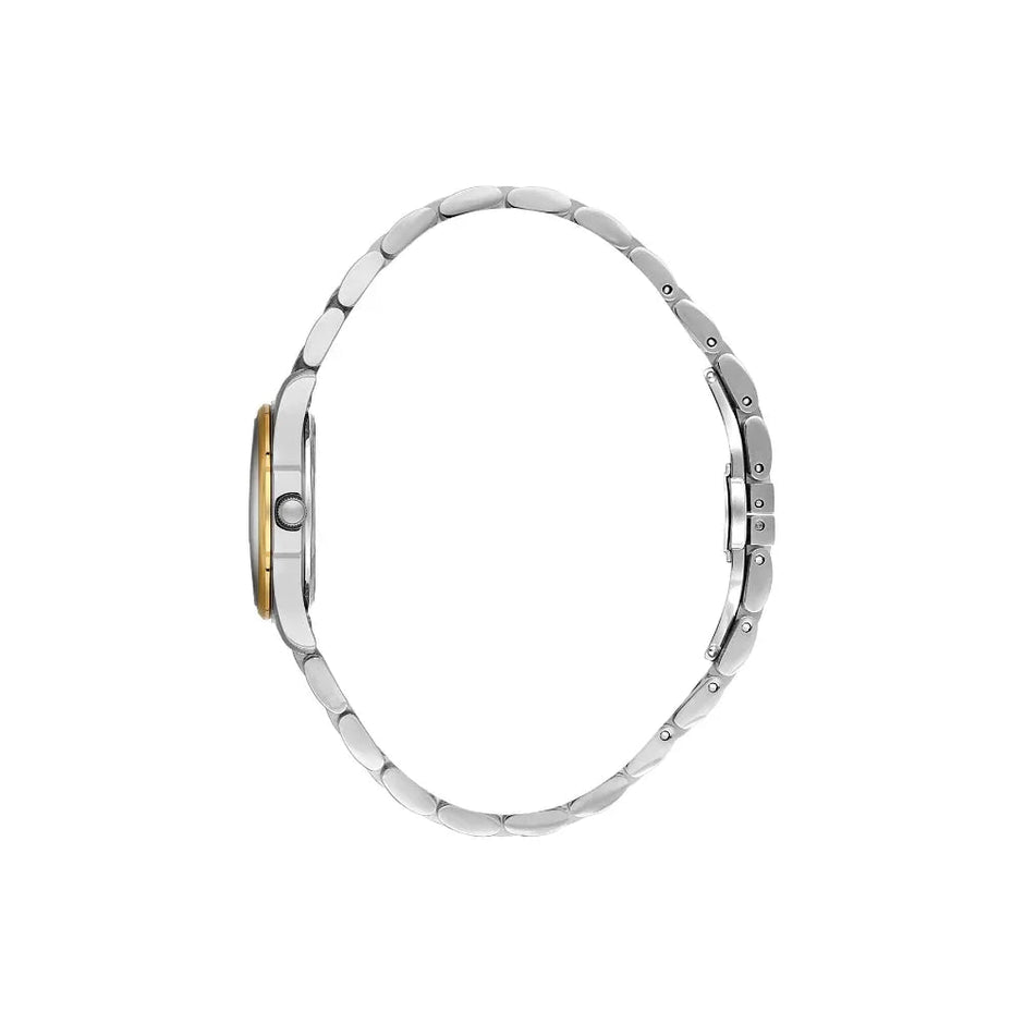 Santa Barbara Polo & Racquet Club Unique Silver and Gold Stainless Steel Watch for Women SB.1.10649-4 - Daniel Klein Saudi Arabia