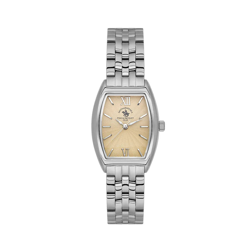 Santa Barbara Polo & Racquet Club Unique Silver Stainless Steel Watch for Women SB.1.10671-2 - Daniel Klein Saudi Arabia