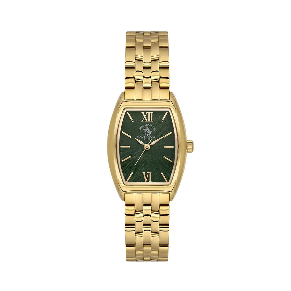 Santa Barbara Polo & Racquet Club Unique Gold Stainless Steel Watch for Women SB.1.10671-4 - Daniel Klein Saudi Arabia