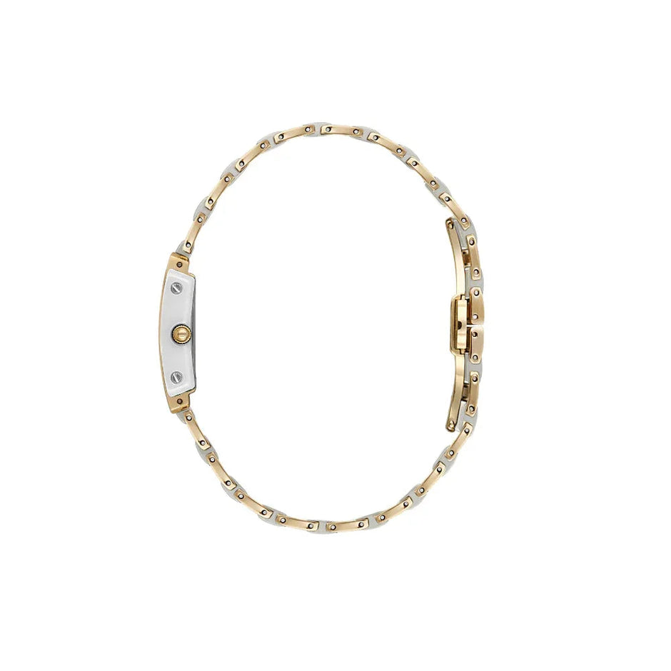 Santa Barbara Polo & Racquet Club Noble Gold and White Steel and Ceramic Watch for Women SB.4.10030-2 - Daniel Klein Saudi Arabia
