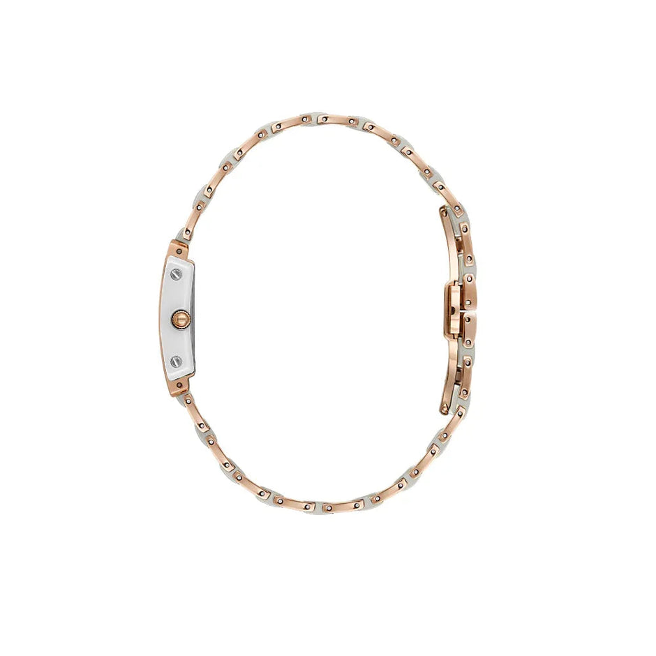 Santa Barbara Polo & Racquet Club Noble Gold and Rose Gold Steel and Ceramic Watch for Women SB.4.10030-5 - Daniel Klein Saudi Arabia
