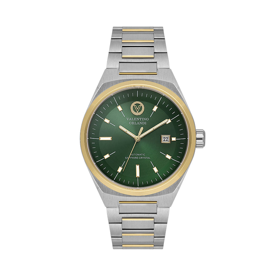 Valentino Orlandi Silver Stainless Steel Watch for Men VO.1.10024-5