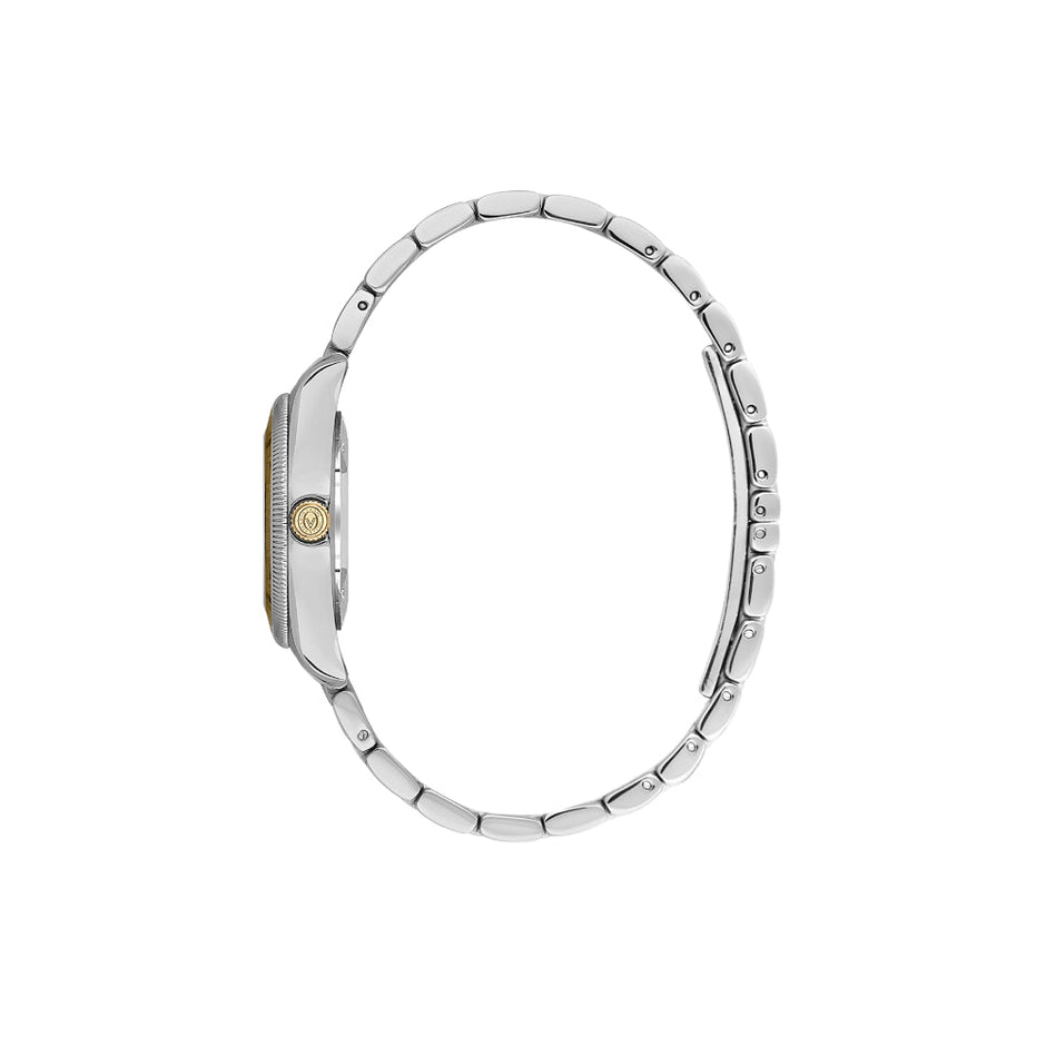 Valentino Orlandi Silver and Gold Stainless Steel Watch for Women VO.4.10008-5
