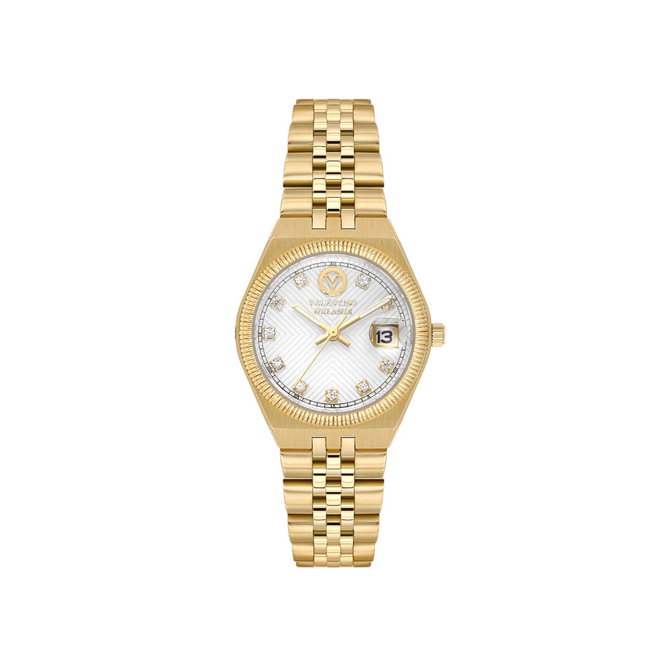 Valentino Orlandi Gold Stainless Steel Watch for Women VO.4.10010-2